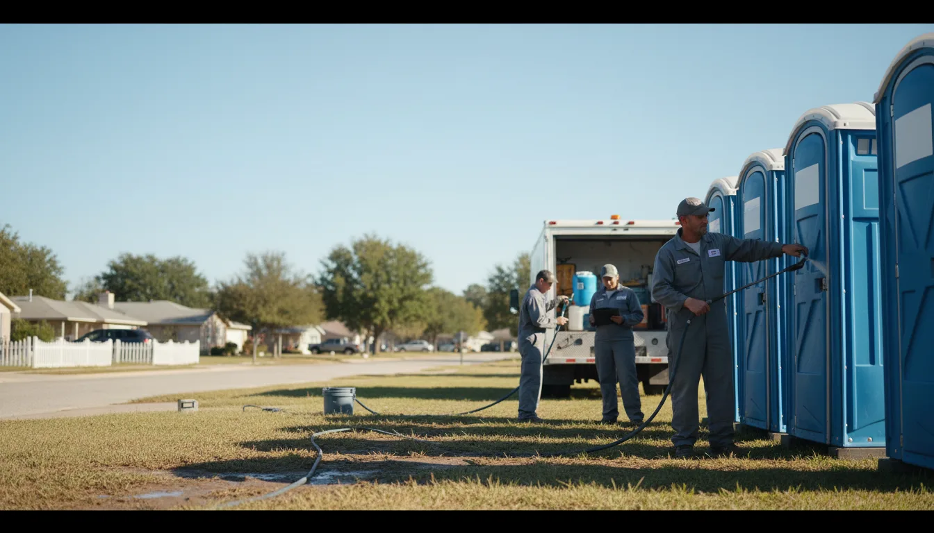 Long-Term Portable Toilet Rental in Goodells, MI near me